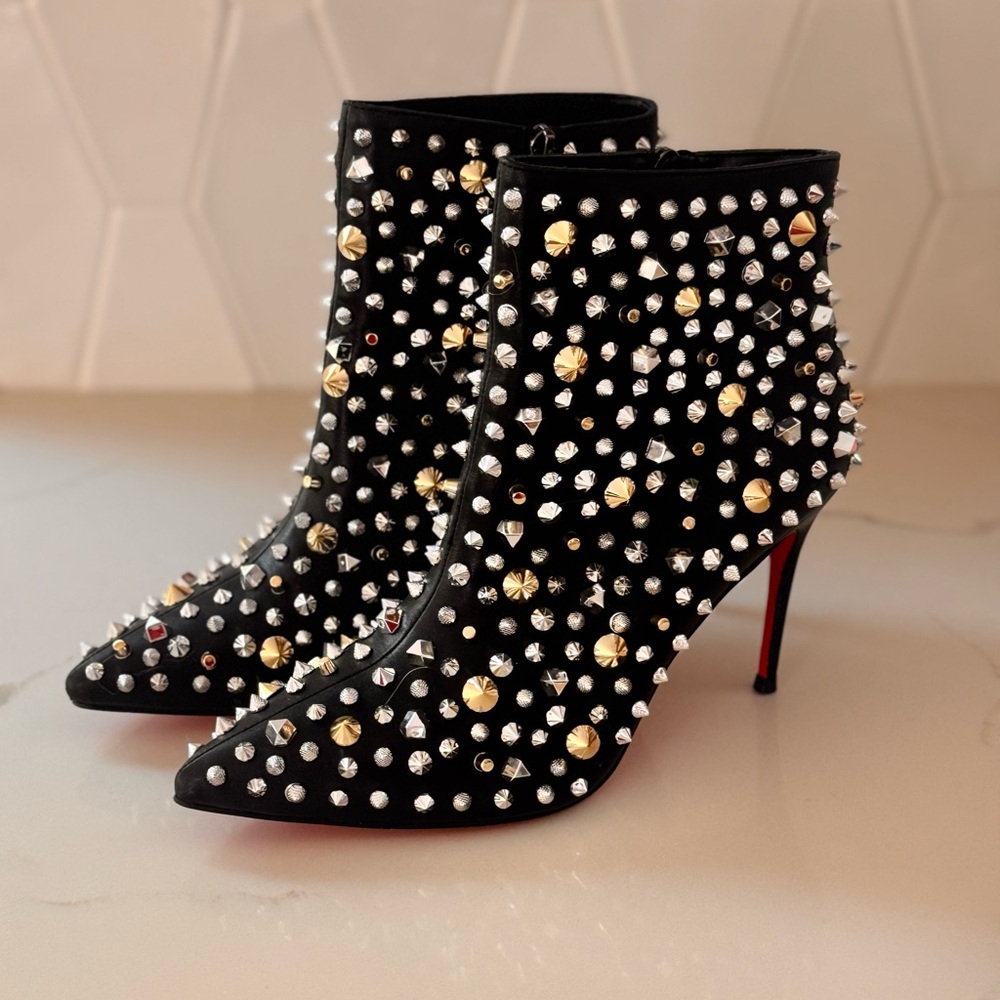 Christian Louboutin Rockstar Studded Heels